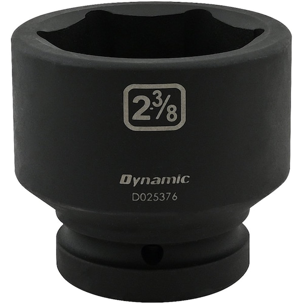1" Drive Standard Socket, Black Phosphate, Tools 2-3/8" X 1" Drive, 6 Point Standard Length